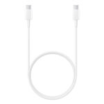 CAVO DATI/CARICA PER SMARTPHONE TYPE-C / TYPE-C SAMSUNG 3A 1M EP-DA705BWEGWW WHITE