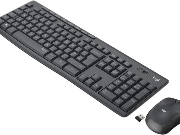 TASTIERA + MOUSE OTTICO WIRELESS LOGITECH COMBO MK295 920-009797