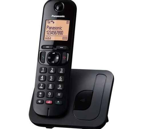 CORDLESS PANASONIC KX-TGC250JTB CON VIVAVOCE BLACK