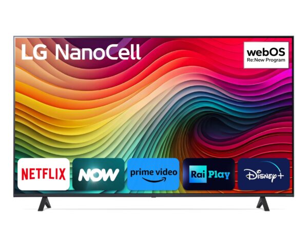 TV NANOCELL 50" LG 4K 50NANO81T3A SMART TV EUROPA BLACK