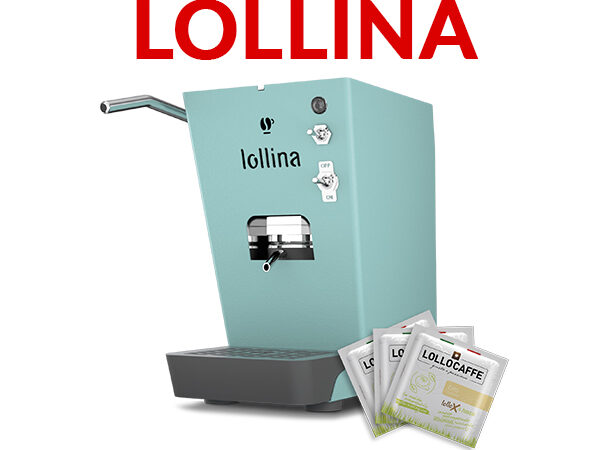 MACCHINA DA CAFFE' LOLLO CAFFE' LOLLINA CANDY ACQUAMELLOW + BOX 40 CIALDE LOLLO MIX ORO