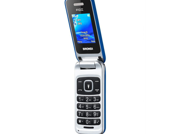CELLULARE BRONDI FOX DUOS AZZURRO ITALIA
