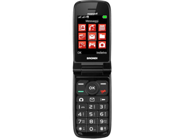 CELLULARE BRONDI MAGNUM 4 DUOS BLACK ITALIA