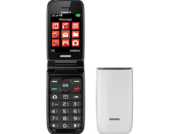 CELLULARE BRONDI MAGNUM 4 DUOS WHITE ITALIA