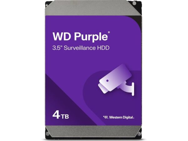 HARD DISK 3,5 SATA III 04TB WESTERN DIGITAL WD43PURZ PURPLE