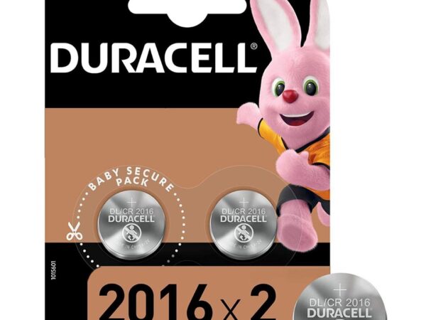 BATTERIA CMOS 3V 2PZ DURACELL DL-2016
