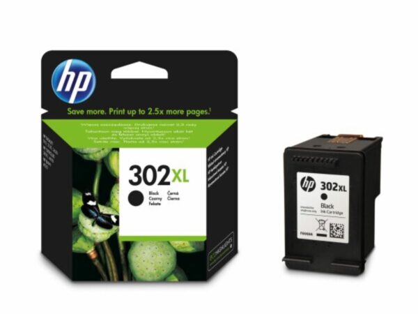 CARTUCCIA HP 302XL F6U68AE NERO