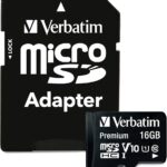 MEMORY CARD MICRO SD/TRANSFLASH 16GB VERBATIM CLASSE 10 44082