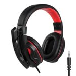 CUFFIE + MICROFONO 3.5MM GAMING TECHMADE TM-PC13-RD