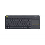 TASTIERA WIRELESS LOGITECH K400 PLUS 920-007135 BLACK