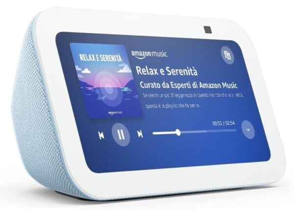 AMAZON ALEXA ECHO SHOW 5 (3A GEN) AZZURRO B09B2R276Z