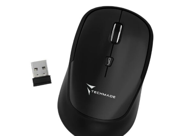 MOUSE OTTICO WIRELESS TECHMADE TM-XJ35-BK NERO