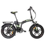BICICLETTA ELETTRICA 250W RESET YOUNG NERO/VERDE