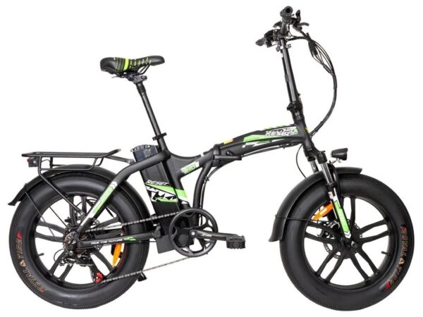 BICICLETTA ELETTRICA 250W RESET YOUNG NERO/VERDE