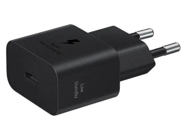 CARICABATTERIA DA RETE SAMSUNG SUPER FAST CHARGING 25W USB-C EP-T2510NBEGEU BLACK