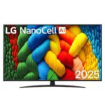 TV NANOCELL 55" LG 4K 55NANO81A3A SMART TV EUROPA BLACK