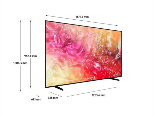 TV LED 75" SAMSUNG 4K UE75U8092FUXXH SMART TV EUROPA BLACK