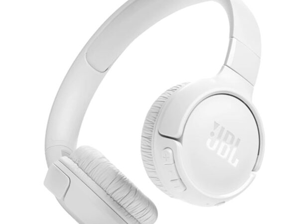CUFFIE WIRELESS JBL TUNE 520 ON-EAR T520BTWHT WHITE