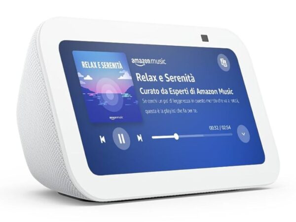AMAZON ALEXA ECHO SHOW 5 (ULTIMO MODELLO) BIANCO B09B2TH45G