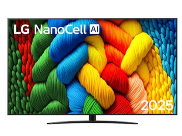 TV NANOCELL 75" LG 4K 75NANO80A3B SMART TV EUROPA BLACK