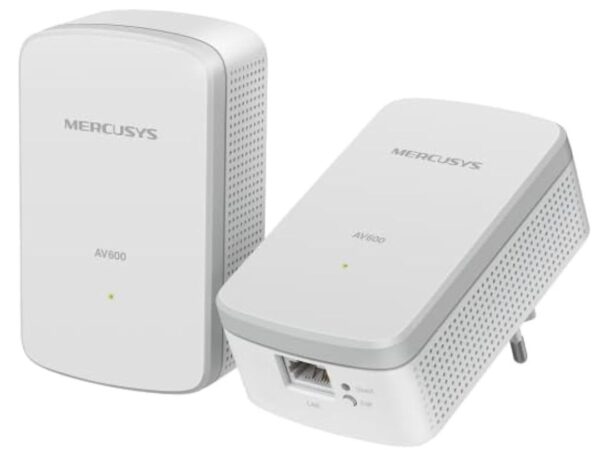 ADATTATORE ETHERNET PER RETE ELETTRICA POWERLINE MERCUSYS MP300 KIT