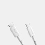 CAVO DATI/CARICA PER SMARTPHONE TYPE-C/TYPE-C 6A BRAIDED 2M XIAOMI WHITE BHR087AGL