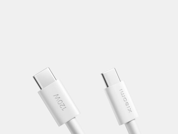 CAVO DATI/CARICA PER SMARTPHONE TYPE-C/TYPE-C 6A BRAIDED 2M XIAOMI WHITE BHR087AGL