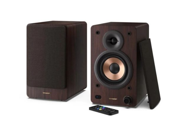ALTOPARLANTI ATTIVI DA DESKTOP SHARP CP-SS30 BROWN