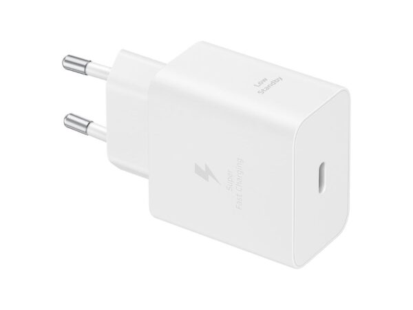 CARICABATTERIA DA RETE SAMSUNG SUPER FAST CHARGING 45W USB-C EP-T4511NWEGEU WHITE