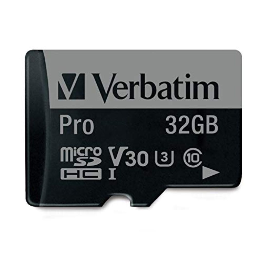 MEMORY CARD MICRO SD/TRANSFLASH PRO 32GB VERBATIM CLASSE 10 U3 47041