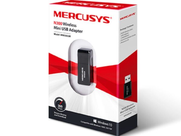 USB ADAPTER 300M WIRELESS MERCUSYS MW300UM