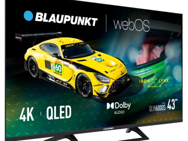 TV LED 43" BLAUPUNKT 4K 43ULW6000S SMART TV WEBOS ITALIA BLACK