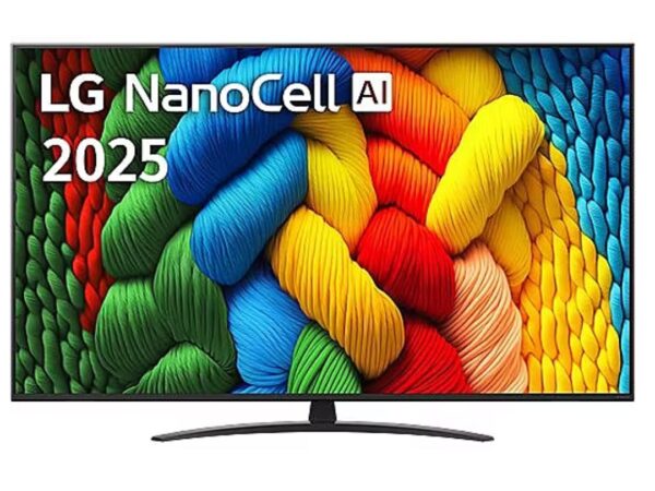 TV NANOCELL 43" LG 4K 43NANO81A3A SMART TV EUROPA BLACK