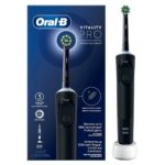 SPAZZOLINO ELETTRICO BRAUN ORAL-B VITALITY PRO 2 TESTINE BLACK
