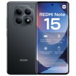 SMARTPHONE XIAOMI REDMI NOTE 15 4G 6+128GB DUOS BLACK ITALIA