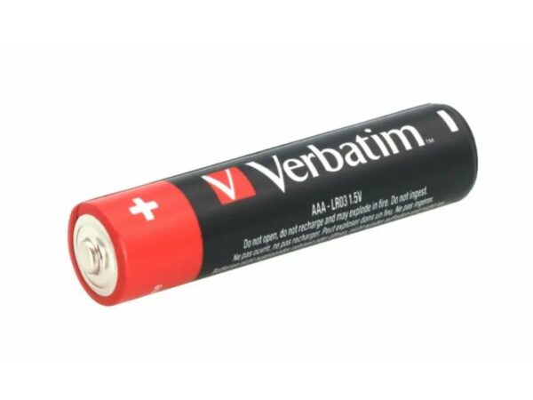 BATTERIA MINISTILO AAA ALCALINA 20PZ VERBATIM 49876