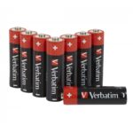 BATTERIA STILO AA ALCALINA 8PZ VERBATIM 49503