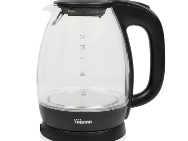 BOLLITORE ELETTRICO IN VETRO TRISTAR WK-3405 BLACK