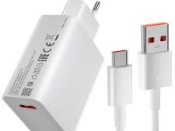 CARICABATTERIA DA RETE 33W XIAOMI USB-C WHITE
