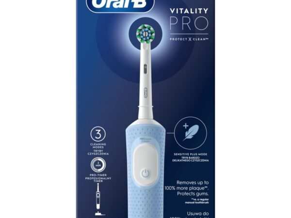 SPAZZOLINO ELETTRICO BRAUN ORAL-B VITALITY PRO 446392 BLU