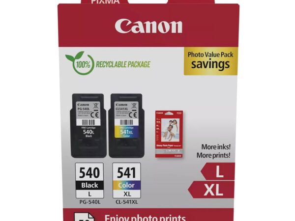 CARTUCCIA CANON 5224B012 BLACK PG-540L/COLORE CL-541XL MULTIPACK