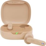 AURICOLARE BLUETOOTH JBL WAVE FLEX TWS BEIGE