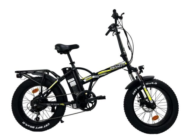 BICICLETTA ELETTRICA 250W RESET YOUNG NERO/GIALLO