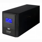 UPS 800VA CON 2 USCITE BIVALENTI FUNZIONE AC RESTART TECNONEW TN-800VA-LCD