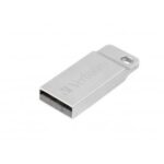 MEMORIA USB 32GB 2.0 VERBATIM METAL EXECUTIVE SILVER 98749
