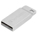 MEMORIA USB 64GB 2.0 VERBATIM METAL EXECUTIVE SILVER 98750