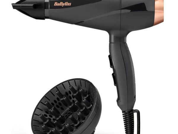 ASCIUGACAPELLI SMOOTH PRO BABYLISS 2200W CON DIFFUSORE 6709DE