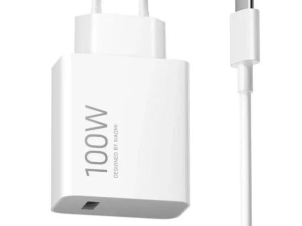 CARICABATTERIA DA RETE 100W XIAOMI BHR095VEU USB-A + CAVO TYPE-C